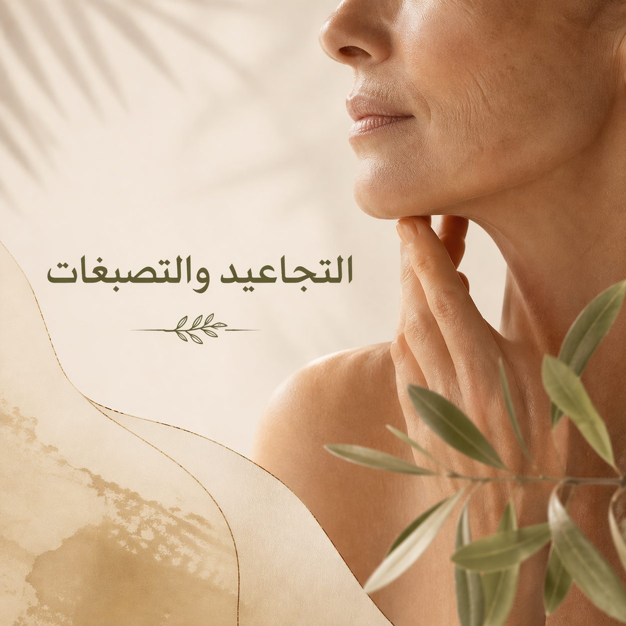 مجموعة التجاعيد والتصبغات