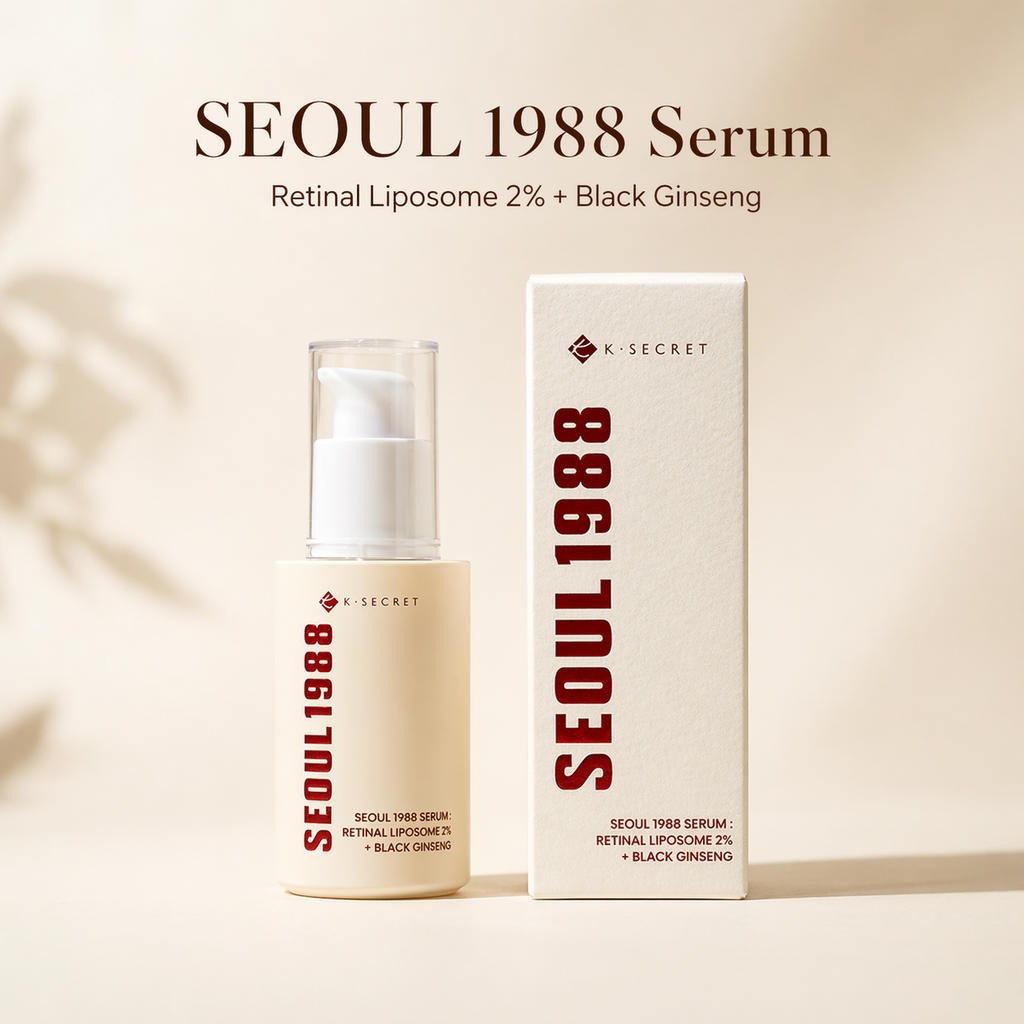 K-Secret Seoul 1988 Serum | سيروم سيول الكوري للخطوط والملمس